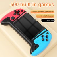 Retro Handheld Game Console 3.5inch LCD Screen Built-in 500 Games Gaming Console TV Connect Video Game Console for Single Player