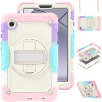 With Screen Protector Case For Universal Samsung Galaxy Tab A11 2025 A9 2023 8.7" SM-X133 X135 X110 X115 X117 Hybrid Stand Cover
