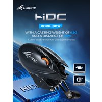 Cylius HIDC DC 152g Carbon Baitcasting Fishing Reel 7.1:1 10+1 BB Max Drag 5kg Anti Seawater Digital Control Fishing Reel