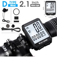 AliExpress NONE WEST BIKING Cycling Speedometer Digital Large Screen Waterproof LCD Backlight Wireless and Wired Bike Odometer Bicycle Computer