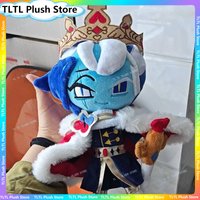 Cookie Run Kingdom Shadow Milk Cookie King Plush Toy Doll Soft Stuffed Plush Toy Collection Home Decor Fans High Quality Gift