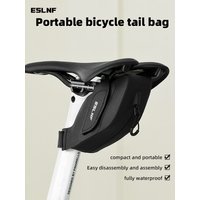 AliExpress NONE ESLNF Waterproof Under Seat Bike Bag Mini Bicycle Tail Bag Hard Shell Bike Saddle Tool Bag Cycling Accessories