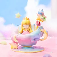 Disney Blind Random Box Toys Princess D-baby Series Teacup Sweetheart Action Anime Figure Doll Kawaii Model Mystery Box For