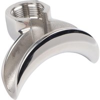 Stainless Steel Portafilter Spout For E61 Single Double Espresso Machines 58mm Even Water Distribution Easy Clean Coffee Parts