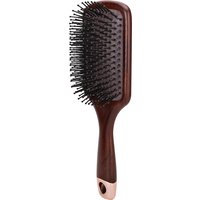 Barber Square Wooden Air Cushion Hair Brush Anti-static Detangler Scalp Massage Comb For Salon Home Use