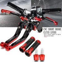 For APRILIA SHIVER 750 2007-2016 SHIVER750 Motorcycle Brake Clutch Levers Handlebar Grips Handle Bar Grip Ends Accessories