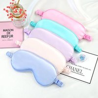 Hot 1Pc Women Imitated Silk Sleep Eye Mask Travel Eyepatch Nap Eye Patch Rest Blindfold Eye Cover Sleeping Mask Night Eyeshade