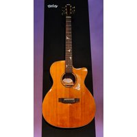 40" Electric Cutaway Acoustic Guitar,Solid Spruce Top/Mahogany Body, guitars china,Dark brown gloss FG-A412C