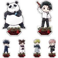 10cm Acrylic Stand Jujutsu Kaisen Itadori Yuji Fushiguro Megumi Okkotsu Yuta Geto Ryomen Sukuna Desktop Ornament Gift keychains