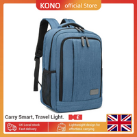 15.6 Inch Laptop Backpack for Men & Women - Business Travel, College, Work Computer Bag & Casual Daypack Rucksack