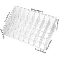 Transparent Multi Layer Plastic Display Stand Acrylic Nail Polish Cosmetic Rack Lipstick Mask Makeup Storage Organizer Frame