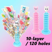 Multi-Tier Lollipop Stand Adjustable Lollipop Holder Display Rack Party Dessert Sucker Drying Bracket Base Stick Candy Holders