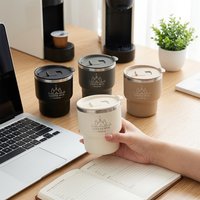 Double-Layer Insulated Coffee Cup With Lid Portable Leak-proof Coffee Mug 304 Stainless Steel Thermal Water Cup For Students