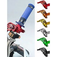 AliExpress NONE 22mm CNC Aluminum Motorcycle Accelerator Handlebar Throttle Twist Grip Twister For Motorcycle Moped Scooter Bike ATV CRF XR KLX