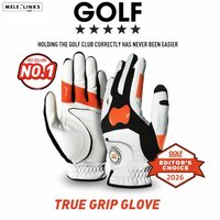 Portable Golf 5 in 1 All Around Training Gloves Microfiber Cloth Fabric Breathable Soft Non-Slip Swing Putting Training Gloves