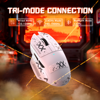 ATTACK SHARK V6 65g Wireless Gaming Mouse RGB Magnetic Charging Dock Wireless/Wired Mouse 1K Polling PAW3311 Office Gamer Mice