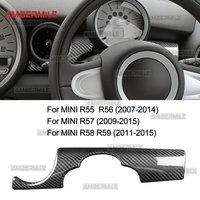 RHD Car Real Dry Carbon Fiber Interior Speedometer Instrument Lower Panel Cover Trim for MINI R55 R56 R57 R58 R59 2007-2015