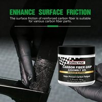AliExpress NONE Professional Bicycle Frame Anti Slip Paste Carbon Fiber Assembly Gel Reduces Slippage for Handlebar Seatpost 100g ZORILYNX