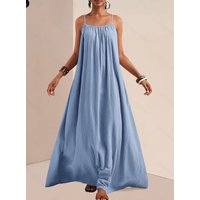 2026 Summer New Elegant Pure Color Strapless Maxi Dress Fashionable Gown for Women Elegant Simple Design Floor-Length Dress