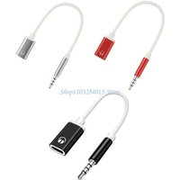 R6FF 3.5mm Male to Type C Female Jacks Headphone USBC Earphone Sound Adapter Cable for S23