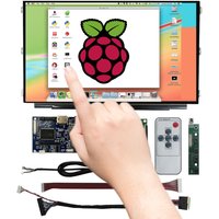 13.3-inch LCD display screen Driver multi touch kit HDMI-compatible for Raspberry Pi/PC computer split screen auxiliary monitor