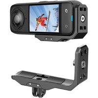 For Insta360 X5/X4 Horizontal And Vertical Magnetic Bracket Aluminum L-Shaped Adapter Bracket Panoramic Motion Camera Accessory
