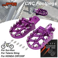 Repose-pieds CNC pour moto, pédales pour TALARIA Sur Ron Light Bee X/S, pour Honda CRF150F/230F e-bike Motocross