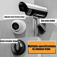Fake Monitor Analog Camera Security Dome Camera Outdoor,Varifocal Lens,Weatherproof Metal Housing Day & Night Monitoring