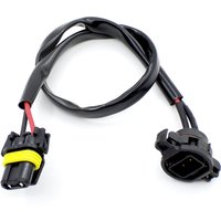 1PC 9005 9006 To 5202 H16 Plug Power Cable Wire Harness Extension Cable for HID Conversion Kit Ballast Connector