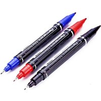 1/3Pcs Colour Two Nib Waterproof Ink Art Markers Permanent Student School Office Supplies Painting Pen