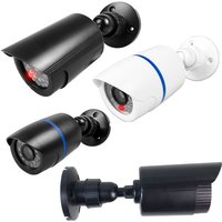High Simulation Wireless Dummy Fake CCTV Camera Red Flashing Leds 2AAA Waterproof Scare The Thief Home Office Security System