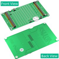 PCB Circuit Tester Tool with LED Laptop SO DDR4 DDR5 Memory RAM Test Card for Laptop Computer DDR4 DDR5 Memory Diagnosis Adapter