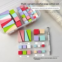1SET Nail Art Sponge Set Gradient Glitter Blending Brushes With Grab Pen Gel Polish Design Manicure Decoration Tool Kit