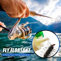 Dry Fly Powder Floating aid Fishing Bait Powder Long-Lasting Fly Fishing floatant Tying Powder hydrolysis harmless Accessories