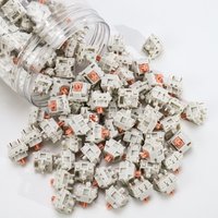 KBDiy Tactile Switch Holy Panda 5-PIN 55gf 62gf 67gf Pre Lubed POM Creamy Switches For Custom DIY 60% Gamer Mechanical Keyboard