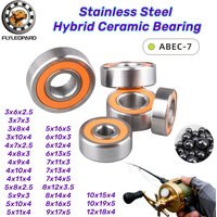 1pcs S689-2RS Hybrid Ceramic Bearing 9x17x5 mm ABEC-7 Bait Casting Spinning Fishing Reel Bearings 3x10x4 4x10x4 5x10x4 5x11x4 mm