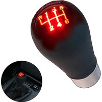 Black LED 6 Speed Gear Knob Shift Handle With Red Light For BMW E30 E36 E46 E60 E90 ABS Manual Transmission Shifter Knob Interio