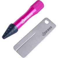 Ustar Airbrush Needle Restoration Kit - Tapered Grinding & Micro-Bend Correction Tool For Model Making Hobby Modeling DIY Tools