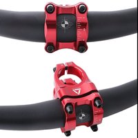 AliExpress NONE HASSNS 35mm handlebar stem 31.8 MTB Road short Bike Stem For AM FR DH Dirt Jump Aluminum Ultralight hollow power Bicycle stem