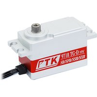 PTK 9718 TG-D Low-profile Brushless Digital Servo 23KG, 0.042/sec. Fast speed. Metal gears. Suitable for RC 1/8 1/10 car