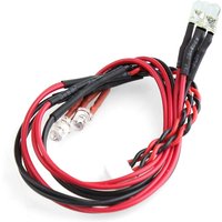 RED SPIDER 1Set RC Car LED Light Headlights and Taillights for Mini-Z MA020 MR03 FWD RWD 1/24 RC Car Upgrade Parts