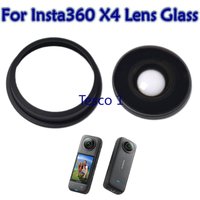 Brand New High-quality For Insta360 X4 Action Camera Lens Glass with Ring Repair Accessories Replacement