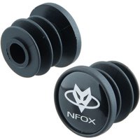 AliExpress nfox Road Mountain Bike Handlebar Cap Bicycle Handle Bar End Plugs Inflated plastic cement Lock Plug A Pairs Mtb Accessories Grips