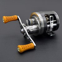 Jks Metal Body Micro Baitcasting Reel High Speed Gear Ratio Magnetic Brake System Freshwater Trout Fishing Reel Jks50 Gift