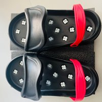 New Spiked Shoes Soft EVA Sole with Sharp Nails for Safe Walking on Epoxy Floor Coating Self-Leveling Compounds for Cement Resin