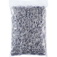 2000pcs 5/6/7/8/10mm 304 Stainless Steel Split Rings Connectors Loops Open Jump Rings for DIY Jewelry Making Supplies