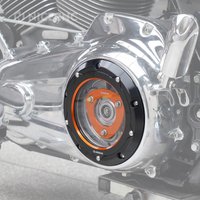 Couvercle d'embrayage Transparent pour moto, plaque de butée à ressort pour Harley Street Glide FLHX 2017 – 2024 Street Glide ST/Special FLHXS/ST