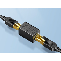 Network cable butt connector extender adapter rj45 network monitoring broadband crystal head adapter straight connector connecti