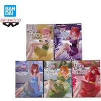 auf Lager Die Quintessenz Quintuplets Bloo-me! Nakano Itsuki Miku Yotsuba Nino Ichika Figur Anime Modell Sammlerstück