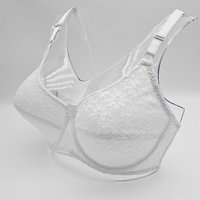 Good White lace bras for women push up Minimizer support plus size bralette comfort cotton underwire Leisure Intimate BH C28